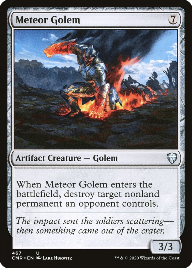Meteor Golem (467) [Commander Legends] | Local Legends