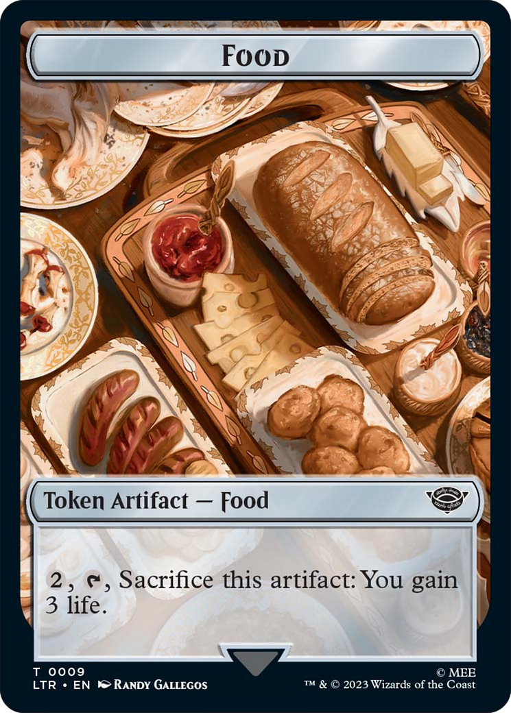 Food (09) // Tentacle Double-Sided Token [The Lord of the Rings: Tales of Middle-Earth Tokens] | Local Legends