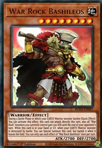 War Rock Bashileos [BLVO-EN097] Ultra Rare | Golgari Games