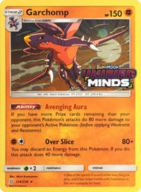 Garchomp (114/236) (Cosmos Holo) [Sun & Moon: Unified Minds] | Golgari Games