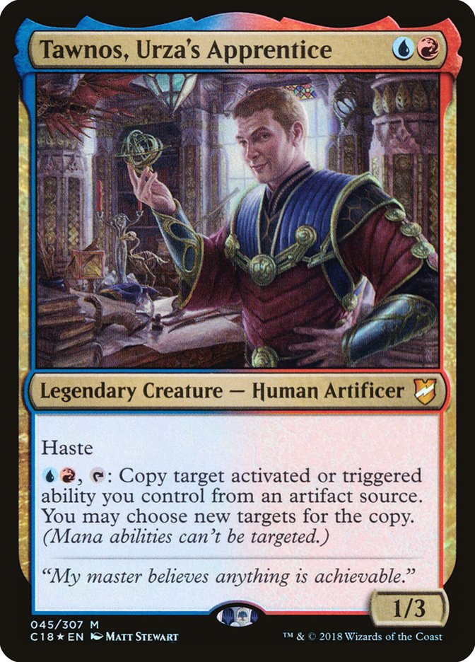 Tawnos, Urza's Apprentice [Commander 2018] | Local Legends