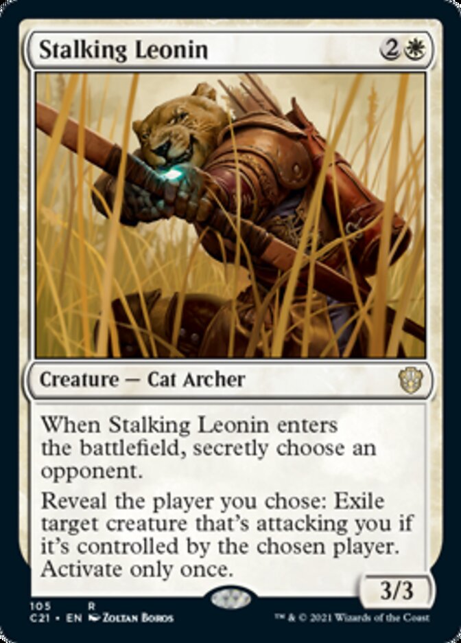 Stalking Leonin [Commander 2021] | Local Legends