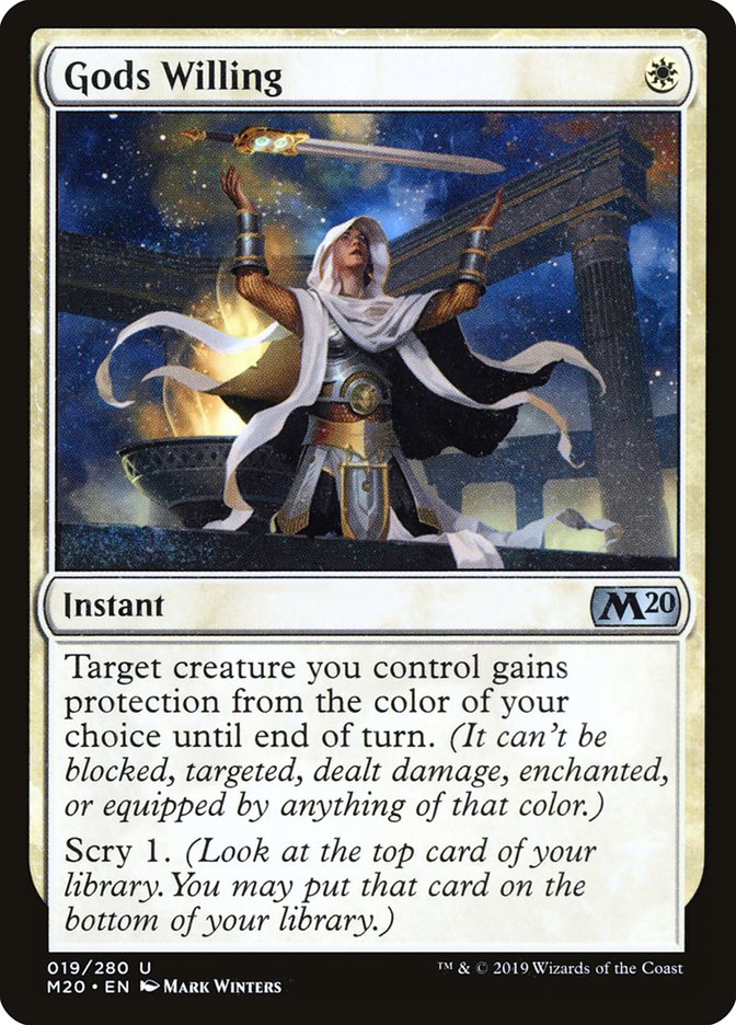 Gods Willing [Core Set 2020] | Local Legends