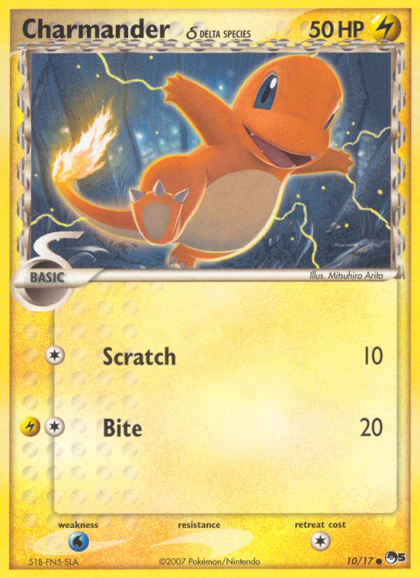 Charmander (10/17) (Delta Species) [POP Series 5] | Golgari Games