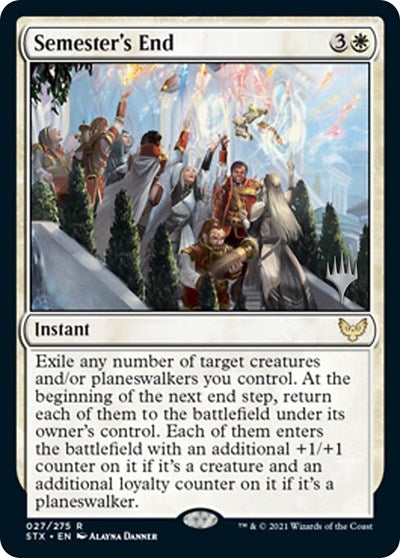 Semester's End (Promo Pack) [Strixhaven: School of Mages Promos] | Local Legends