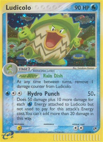 Ludicolo (7/100) [EX: Sandstorm] | Local Legends