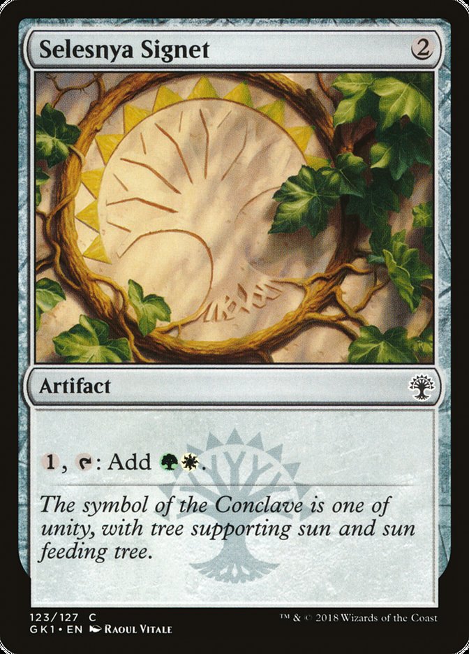 Selesnya Signet [Guilds of Ravnica Guild Kit] | Local Legends