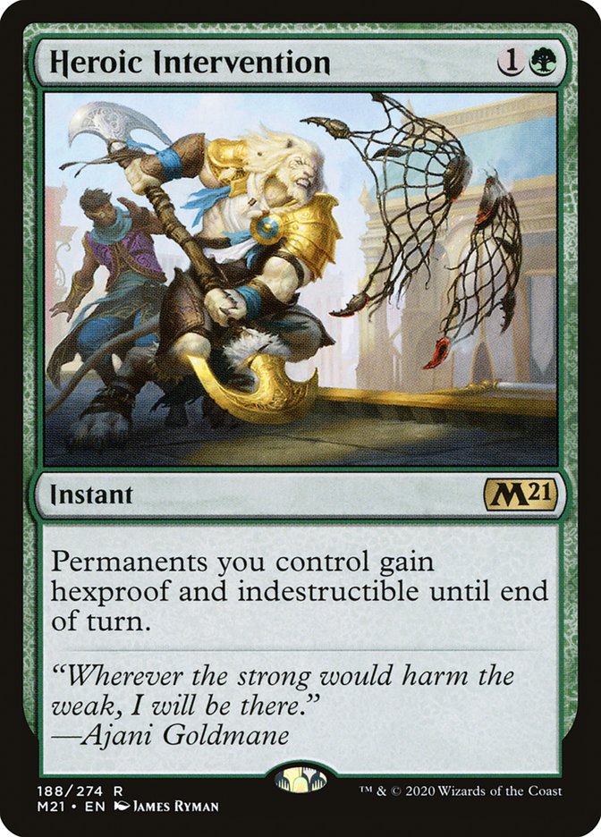 Heroic Intervention [Core Set 2021] | Local Legends
