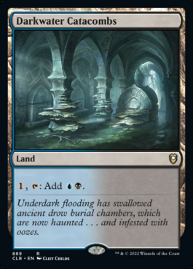 Darkwater Catacombs [Commander Legends: Battle for Baldur's Gate] | Local Legends