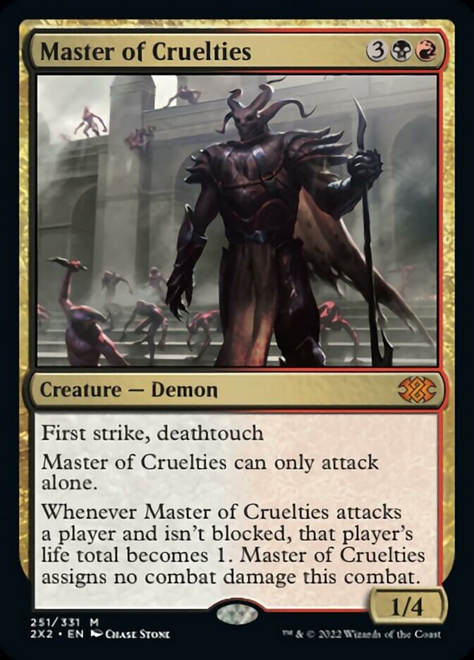 Master of Cruelties [Double Masters 2022] | Golgari Games