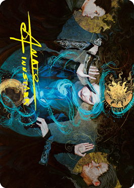 Witness the Future Art Card (Gold-Stamped Signature) [Innistrad: Crimson Vow Art Series] | Local Legends