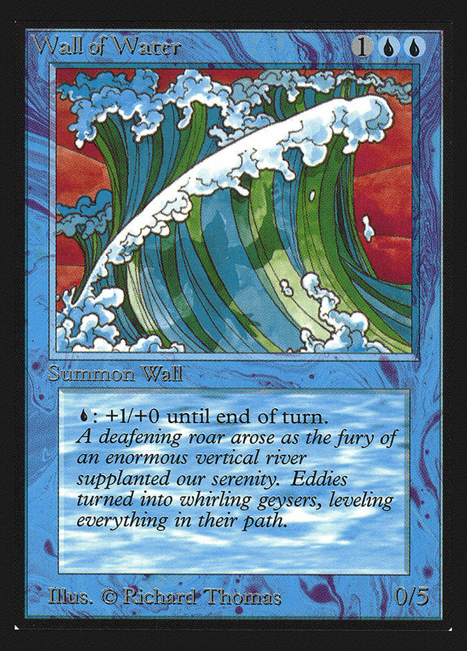 Wall of Water [Collectors' Edition] | Golgari Games