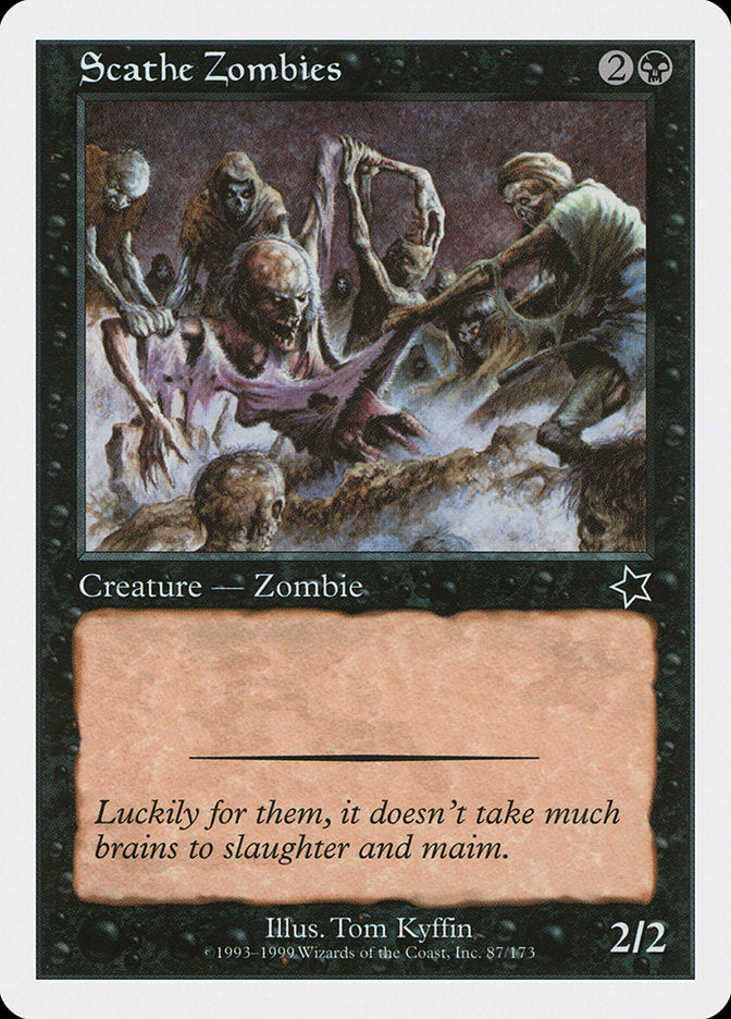 Scathe Zombies [Starter 1999] | Golgari Games