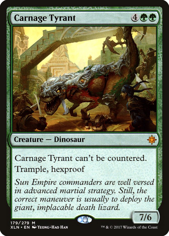 Carnage Tyrant [Ixalan] | Local Legends