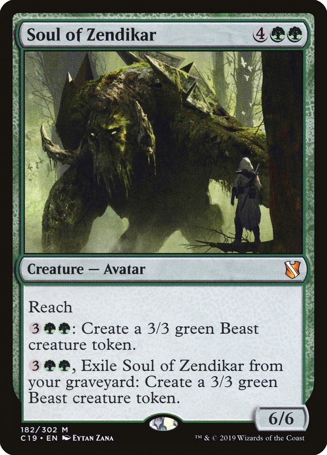 Soul of Zendikar [Commander 2019] | Golgari Games