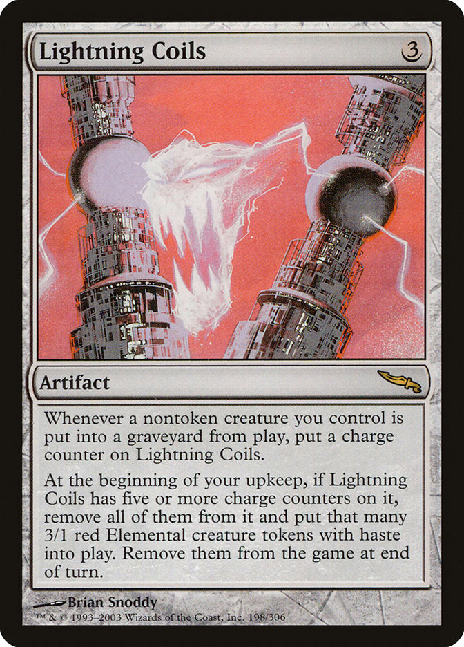 Lightning Coils [Mirrodin] | Local Legends