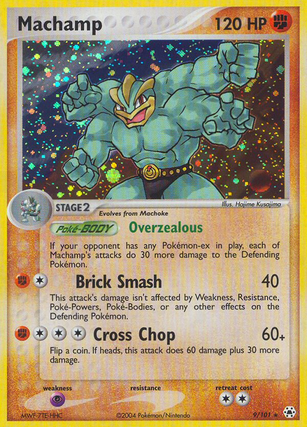 Machamp (9/101) [EX: Hidden Legends] | Golgari Games