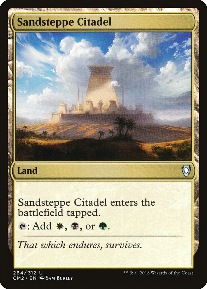 Sandsteppe Citadel [Commander Anthology Volume II] | Golgari Games