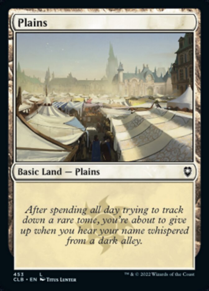 Plains (453) [Commander Legends: Battle for Baldur's Gate] | Golgari Games