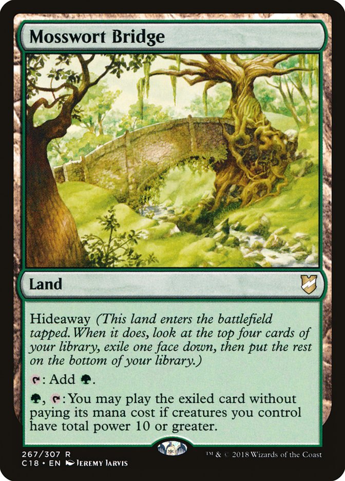 Mosswort Bridge [Commander 2018] | Local Legends