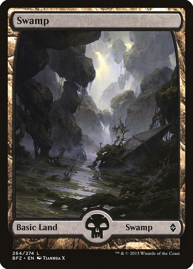 Swamp (264) [Battle for Zendikar] | Local Legends