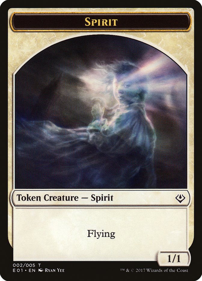 Spirit Token [Archenemy: Nicol Bolas Tokens] | Golgari Games