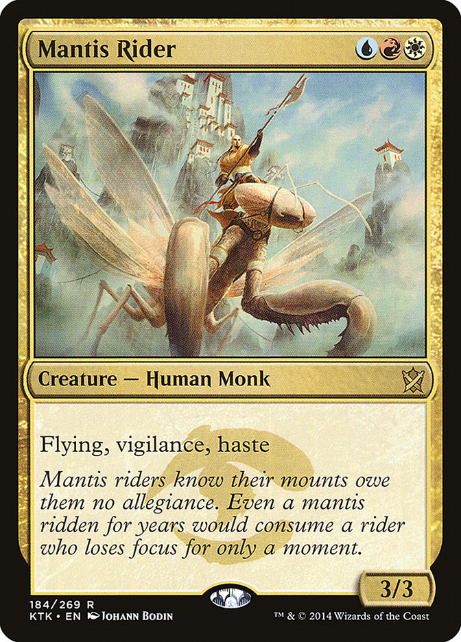 Mantis Rider [Khans of Tarkir] | Golgari Games