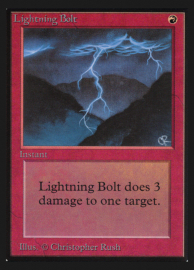 Lightning Bolt [Collectors' Edition] | Golgari Games