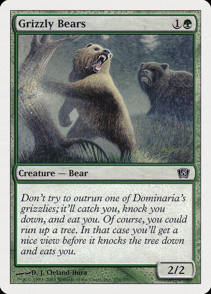 Grizzly Bears [Eighth Edition] | Golgari Games