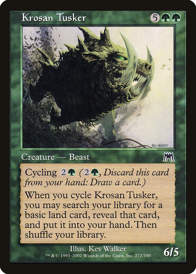 Krosan Tusker [Onslaught] | Golgari Games