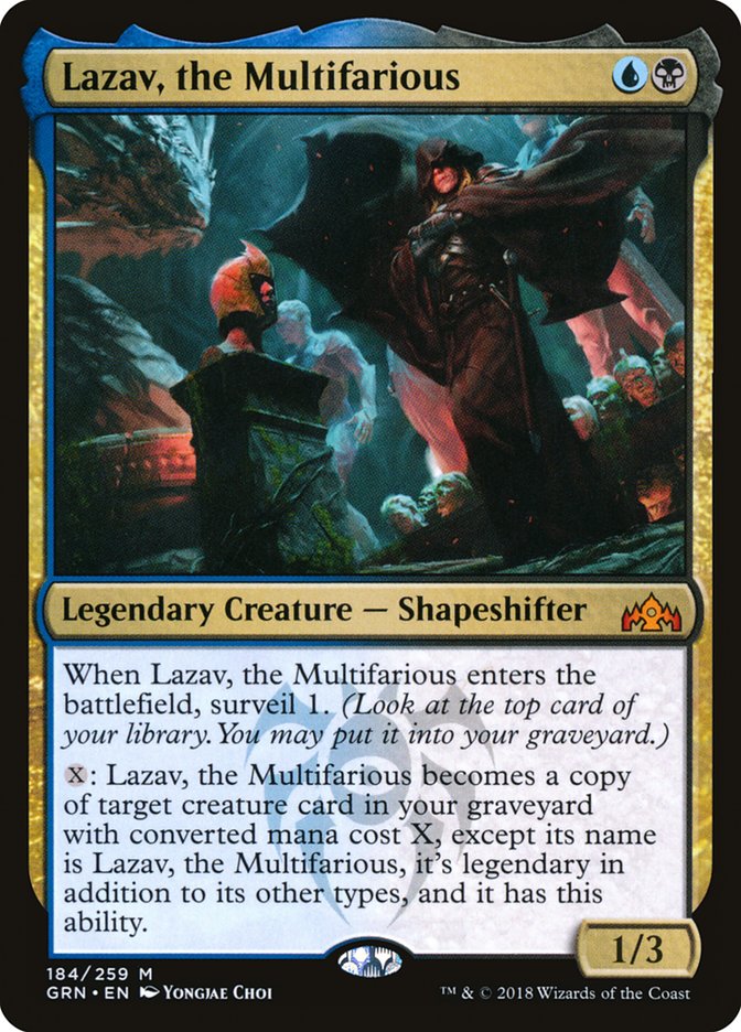 Lazav, the Multifarious [Guilds of Ravnica] | Local Legends