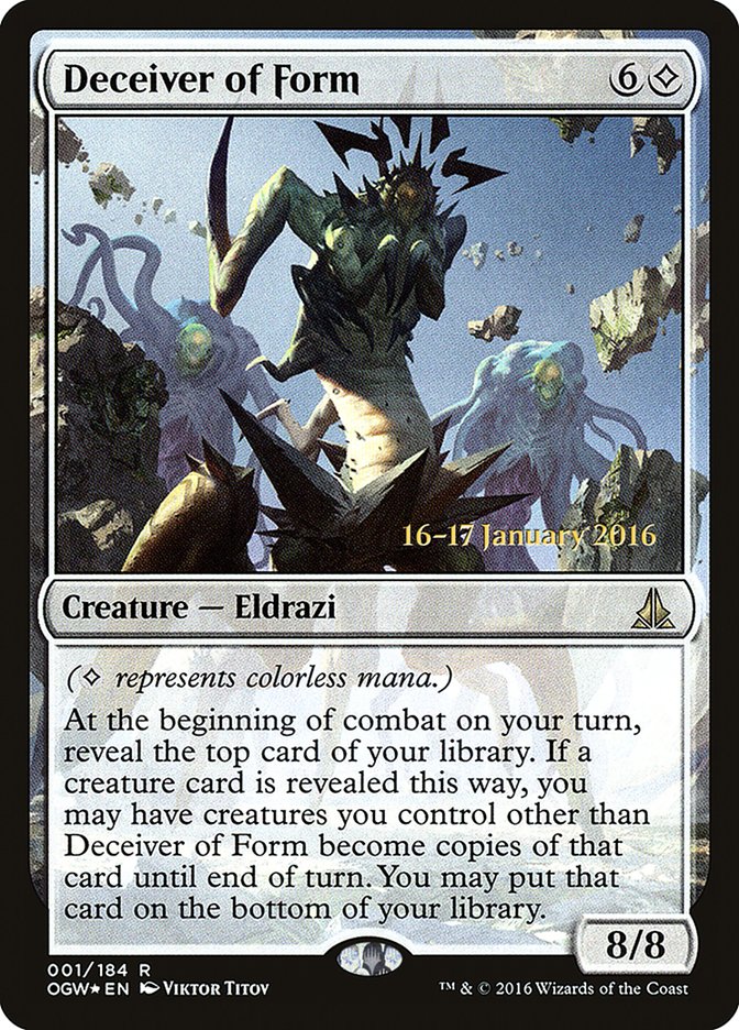 Deceiver of Form [Oath of the Gatewatch Prerelease Promos] | Local Legends