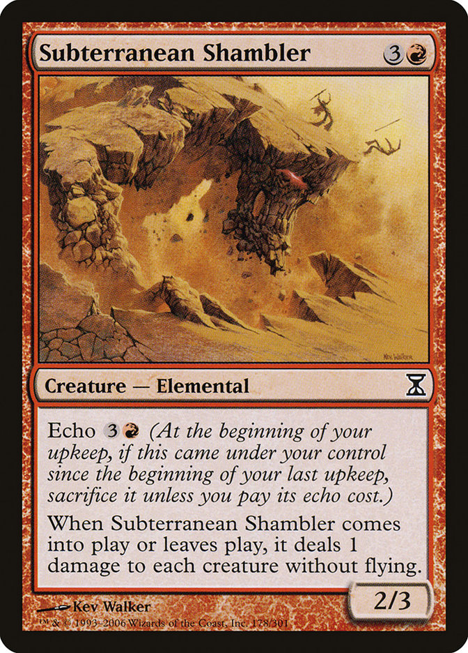 Subterranean Shambler [Time Spiral] | Local Legends