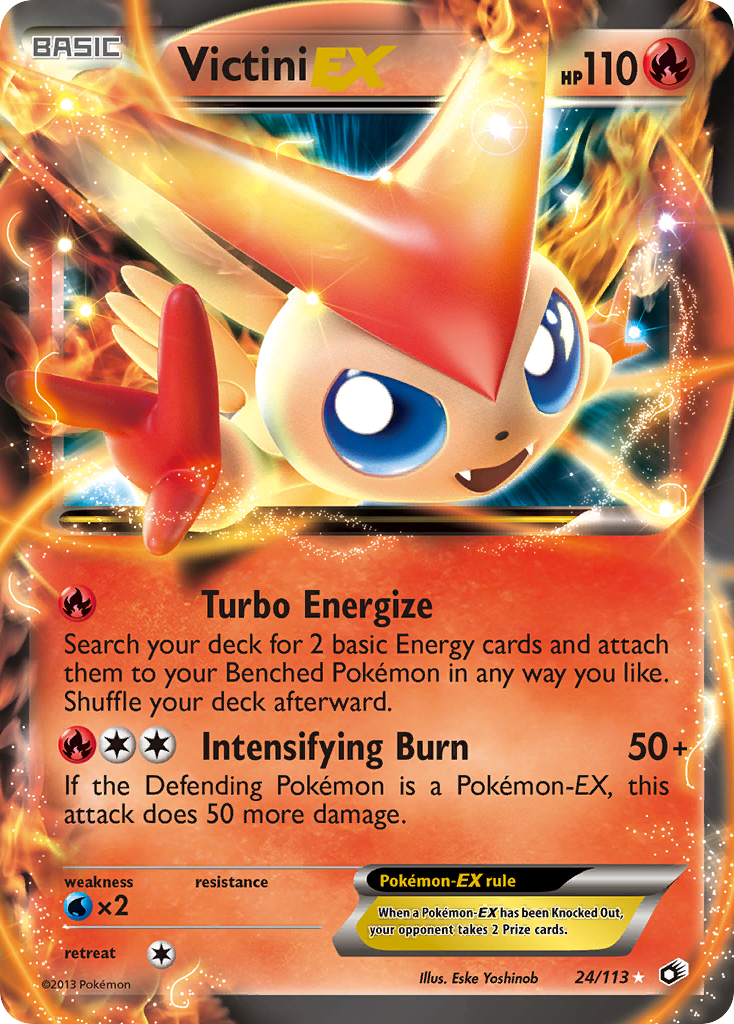 Victini EX (24/113) [Black & White: Legendary Treasures] | Golgari Games