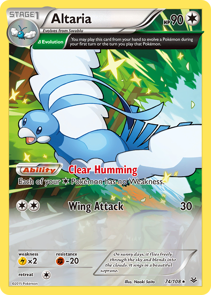 Altaria (74/108) [XY: Roaring Skies] | Golgari Games