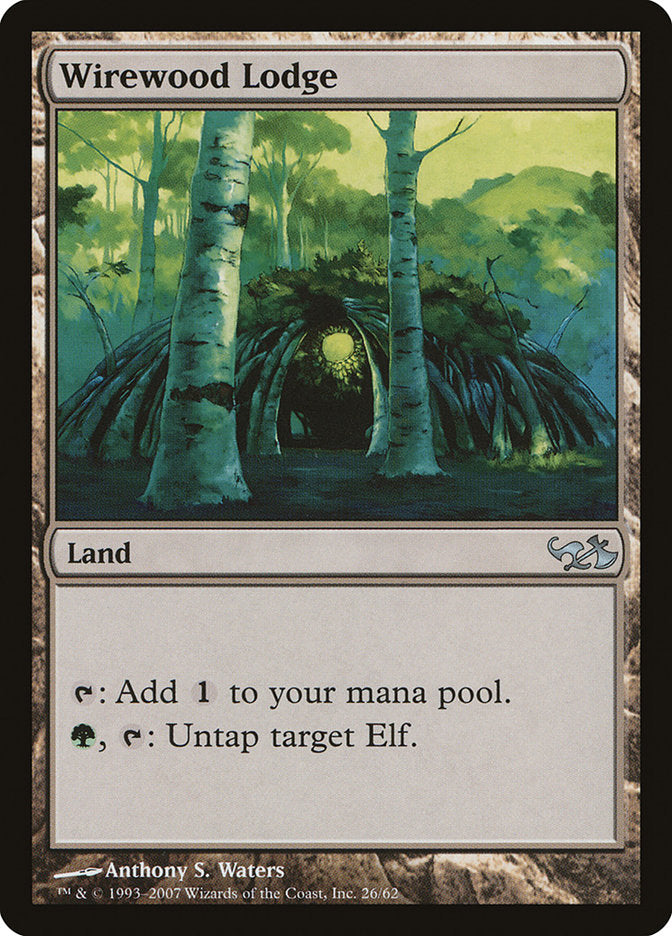 Wirewood Lodge [Duel Decks: Elves vs. Goblins] | Local Legends