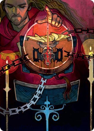 Sign in Blood Art Card [Strixhaven: School of Mages Art Series] | Local Legends