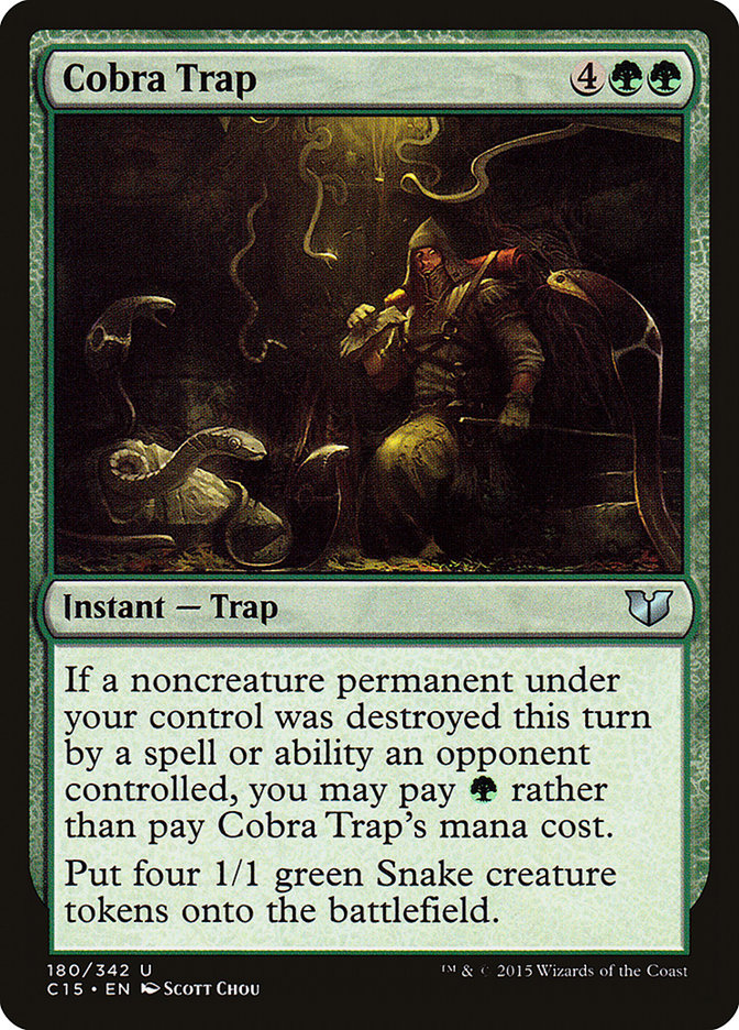 Cobra Trap [Commander 2015] | Local Legends
