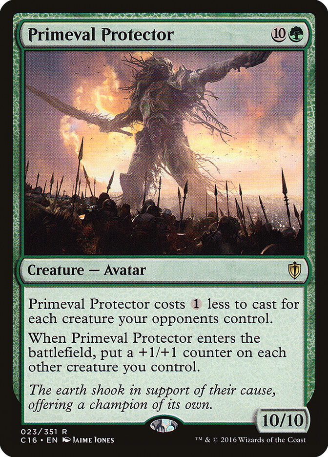 Primeval Protector [Commander 2016] | Local Legends