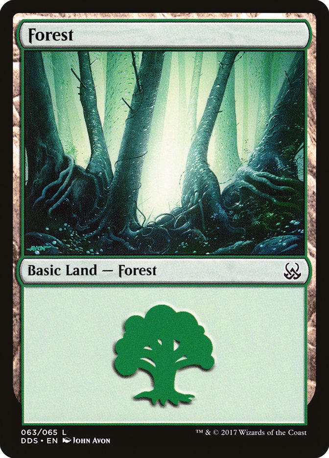 Forest (63) [Duel Decks: Mind vs. Might] | Local Legends