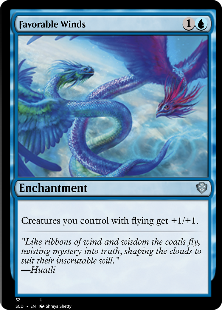 Favorable Winds [Starter Commander Decks] | Local Legends