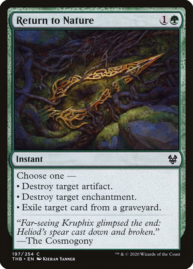Return to Nature [Theros Beyond Death] | Local Legends