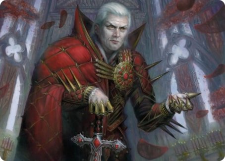 Edgar, Charmed Groom 1 Art Card [Innistrad: Crimson Vow Art Series] | Golgari Games