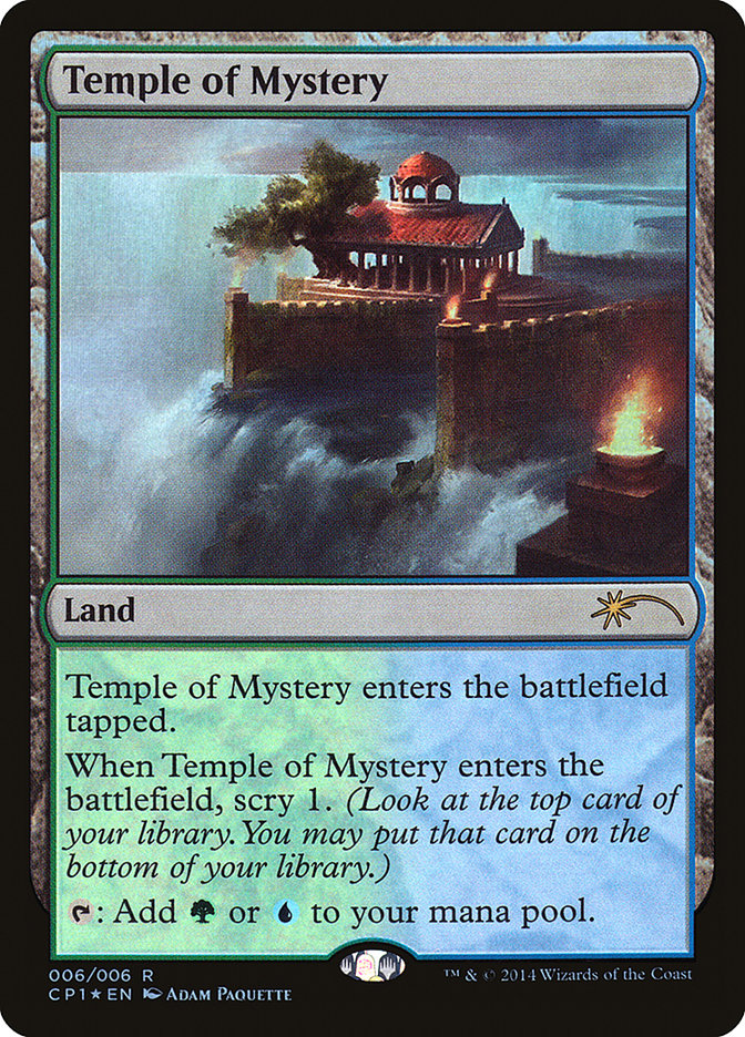 Temple of Mystery [Magic 2015 Clash Pack] | Golgari Games