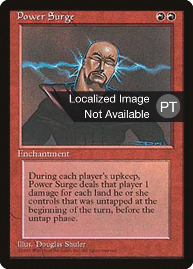 Power Surge [Fourth Edition (Foreign Black Border)] | Golgari Games