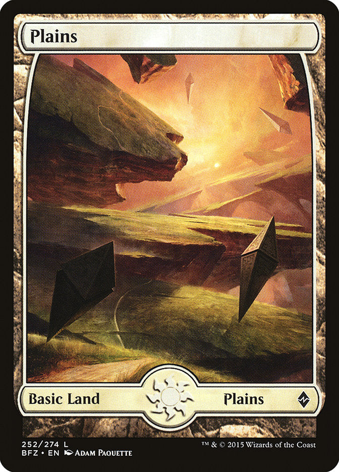 Plains (252) [Battle for Zendikar] | Local Legends
