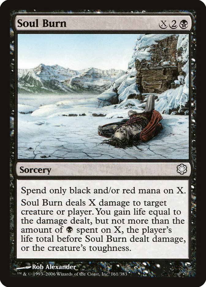 Soul Burn [Coldsnap Theme Decks] | Local Legends