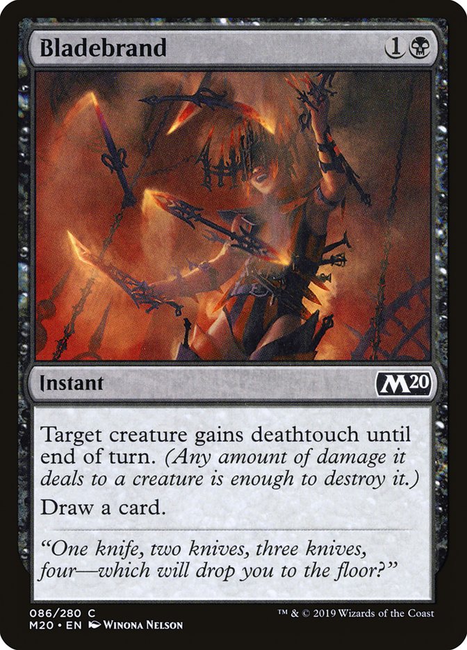 Bladebrand [Core Set 2020] | Local Legends
