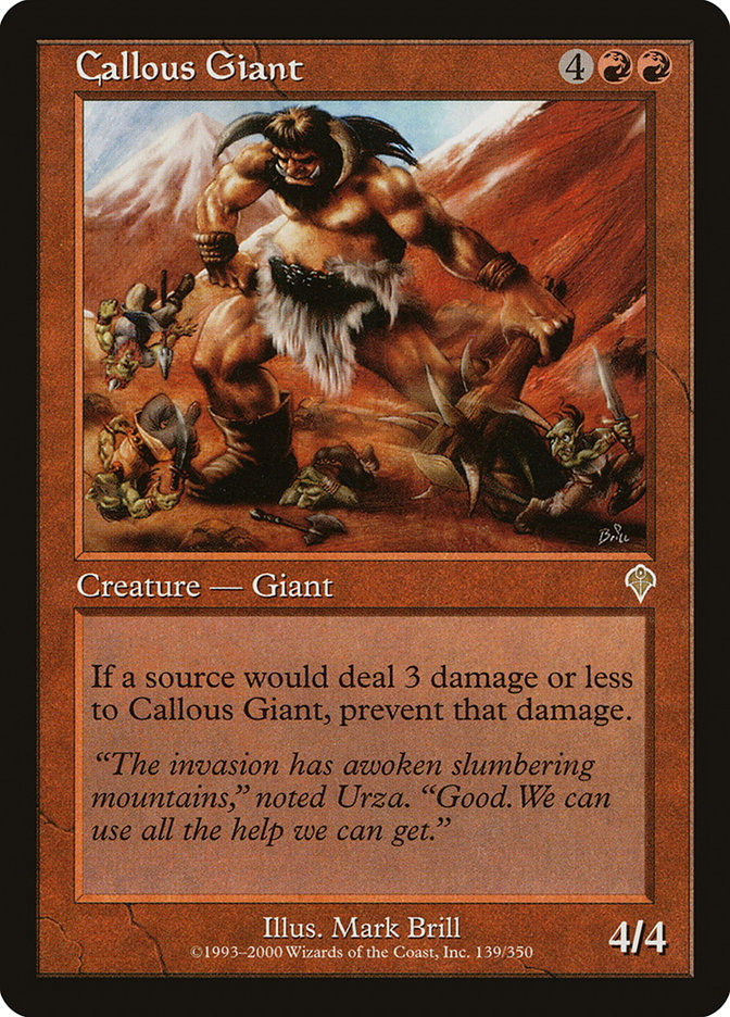 Callous Giant [Invasion] | Local Legends