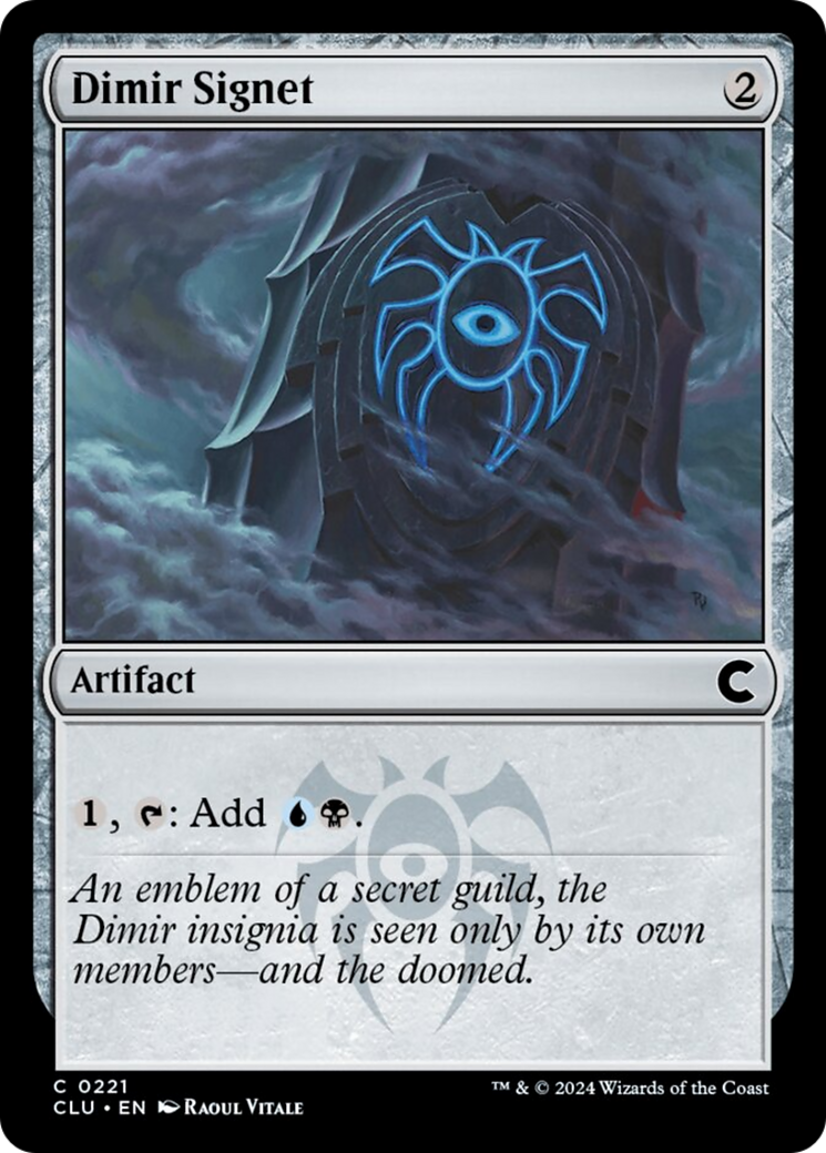 Dimir Signet [Ravnica: Clue Edition] | Local Legends